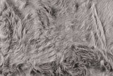 2' X 6' Gray Sheepskin Double - Area Rug - Homeroots - Flyclothing LLC