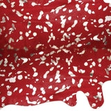 72" X 84" Red And Silver Cowhide - Area Rug - Homeroots - Flyclothing LLC