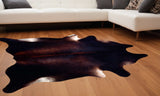 60" X 84" Normand Cowhide - Area Rug - Homeroots