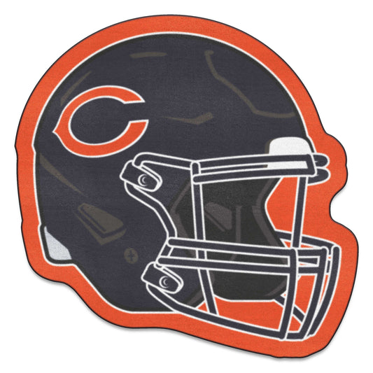 Chicago Bears Mascot Helmet Rug - Chicago Bears