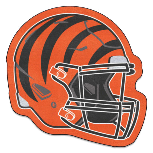 Cincinnati Bengals Mascot Helmet Rug - Cincinnati Bengals
