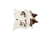 60" X 84" Tricolor Cowhide - Area Rug - Homeroots