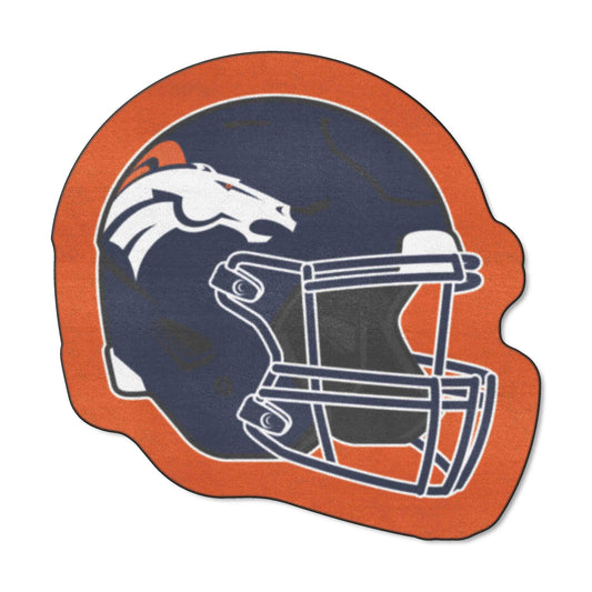 Denver Broncos Mascot Helmet Rug - Denver Broncos
