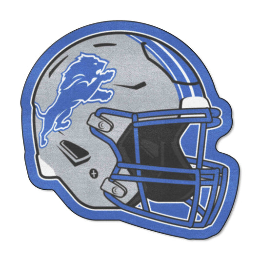 Detroit Lions Mascot Helmet Rug - Detroit Lions
