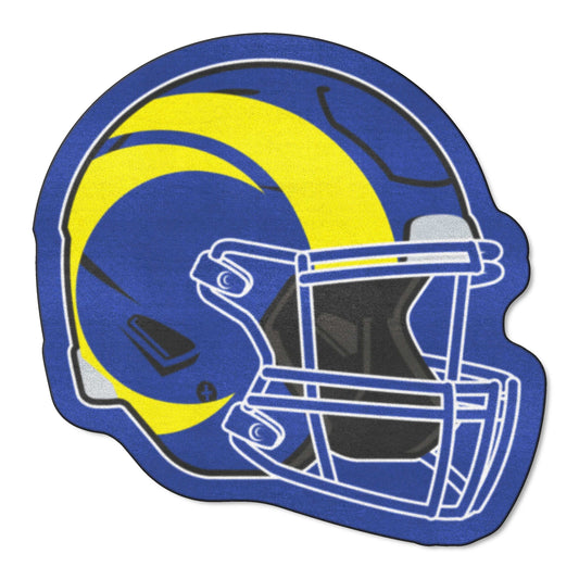 Los Angeles Rams Mascot Helmet Rug - Los Angeles Rams