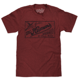 The Hamm's Brewing Company Logo T-Shirt - Red