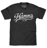 Hamm's Established 1865 White Print T-Shirt - Gray