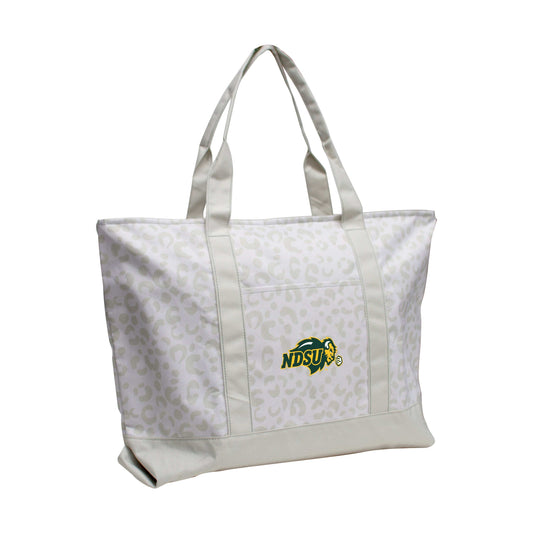 North Dakota State Leopard Pattern Tote - Logo Brands - Flyclothing LLC