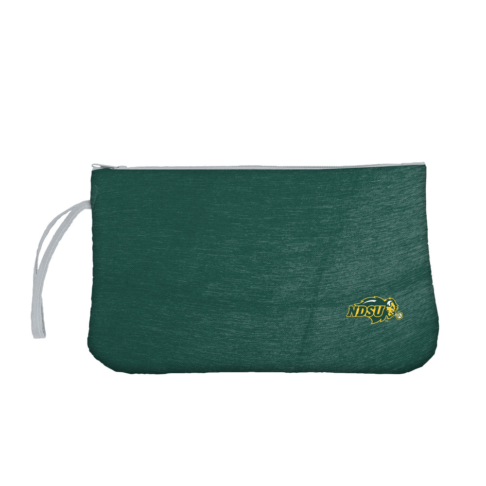 ND State Crosshatch Wristlet