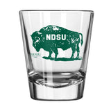 North Dakota State 2oz Retro Shot Glass
