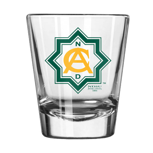 North Dakota State 2oz Retro Shot Glass - Logo Brands - Flyclothing LLC