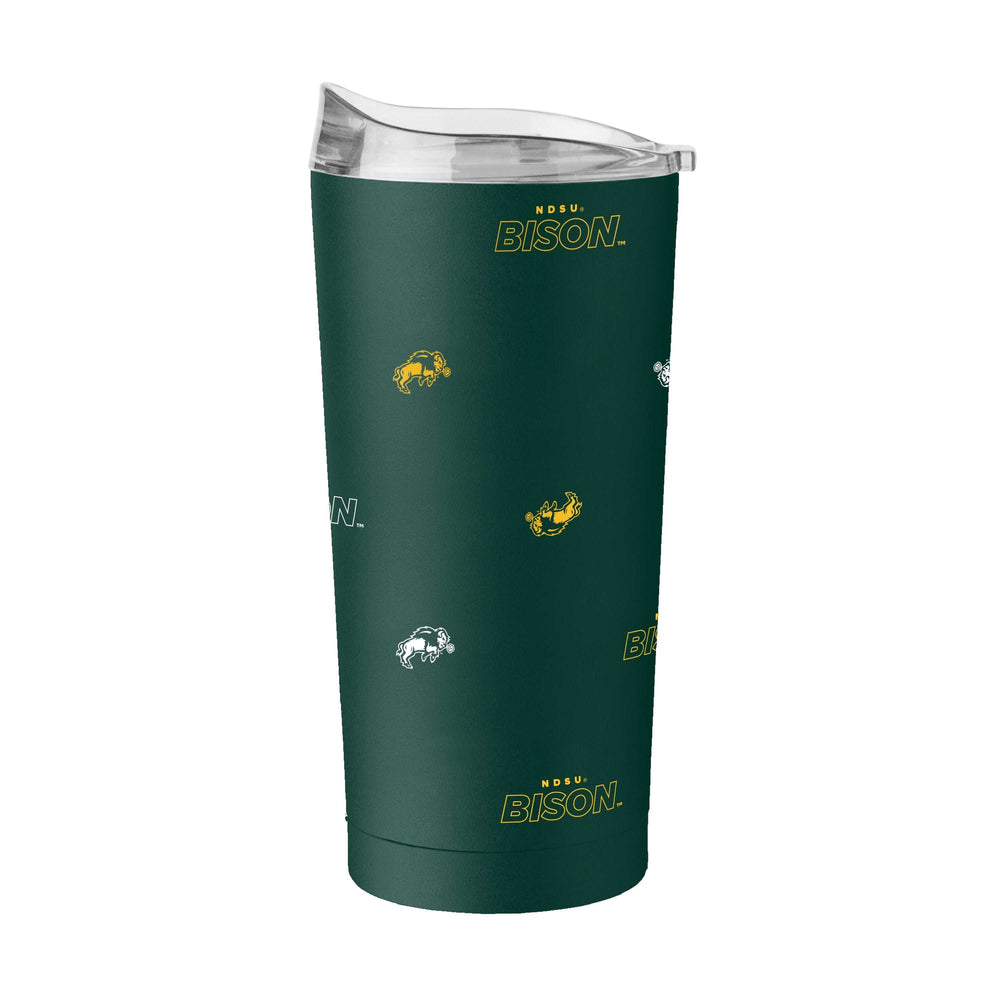 North Dakota State 20oz Step And Repeat Powder Coat Tumbler - Logo Brands - Flyclothing LLC