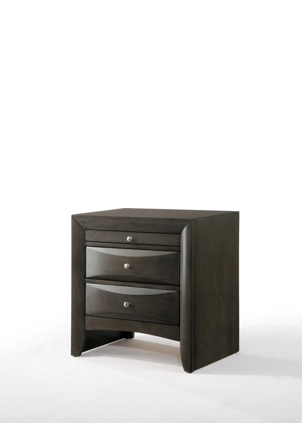 26" Rectangular Two Drawers With Solid Wood Top - Homeroots