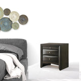 26" Rectangular Two Drawers With Solid Wood Top - Homeroots