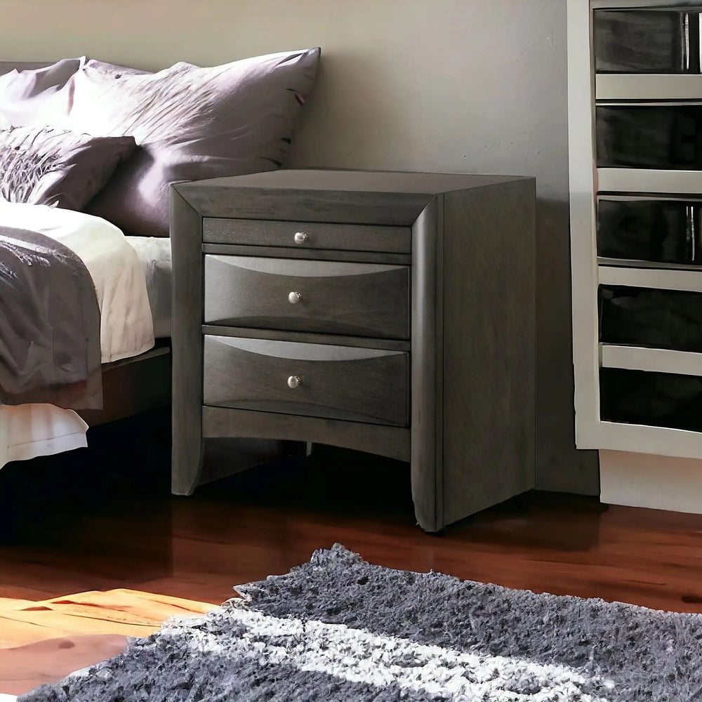 26" Rectangular Two Drawers With Solid Wood Top - Homeroots - Flyclothing LLC