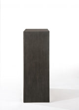 32" Gray Solid Wood - Homeroots - Flyclothing LLC