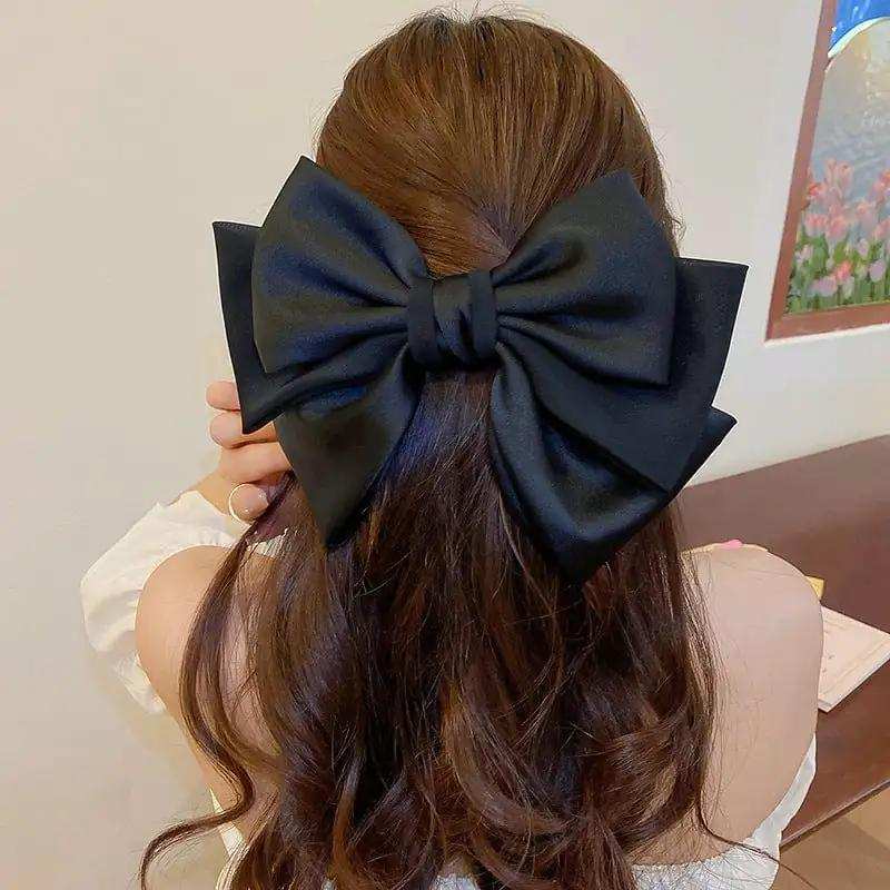 Bow Cloth Hair Clip - Trendsi - Flyclothing LLC