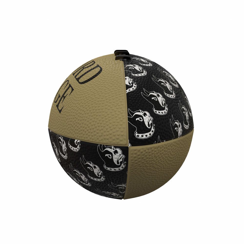 Wofford Mini Size Rubber Footballl - Logo Brands - Flyclothing LLC