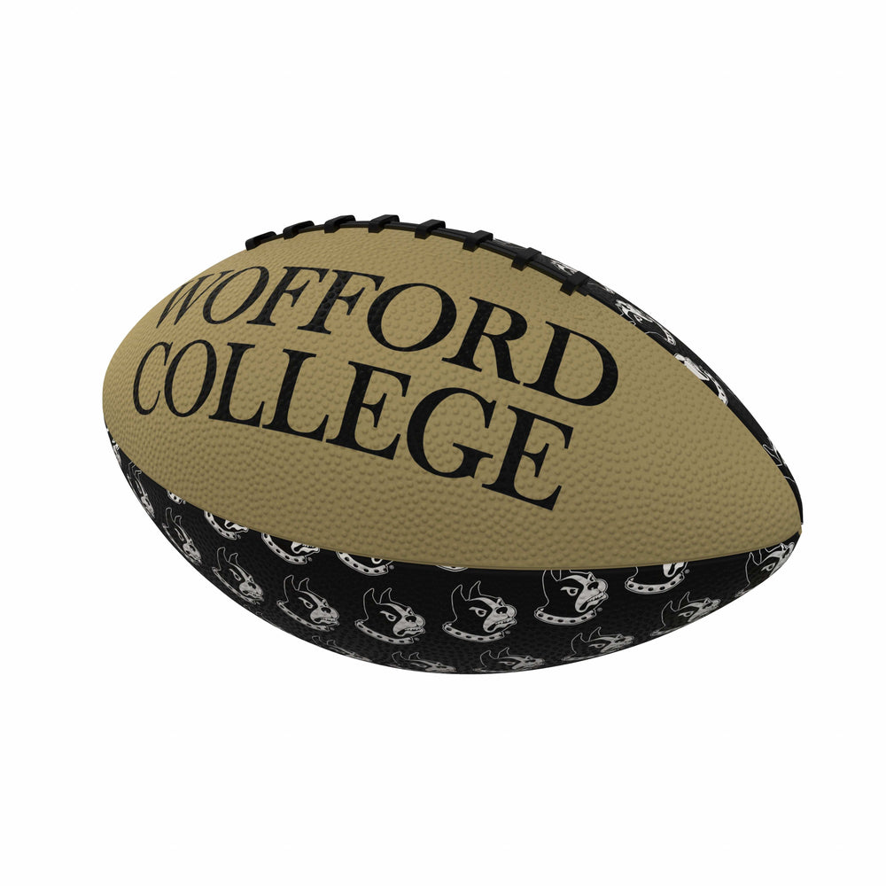 Wofford Mini Size Rubber Footballl - Logo Brands - Flyclothing LLC