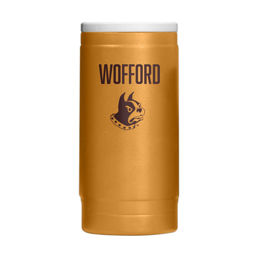 Wofford 12oz Oak Huddle Powdercoat SlimCan Coolie - Logo Brands - Flyclothing LLC