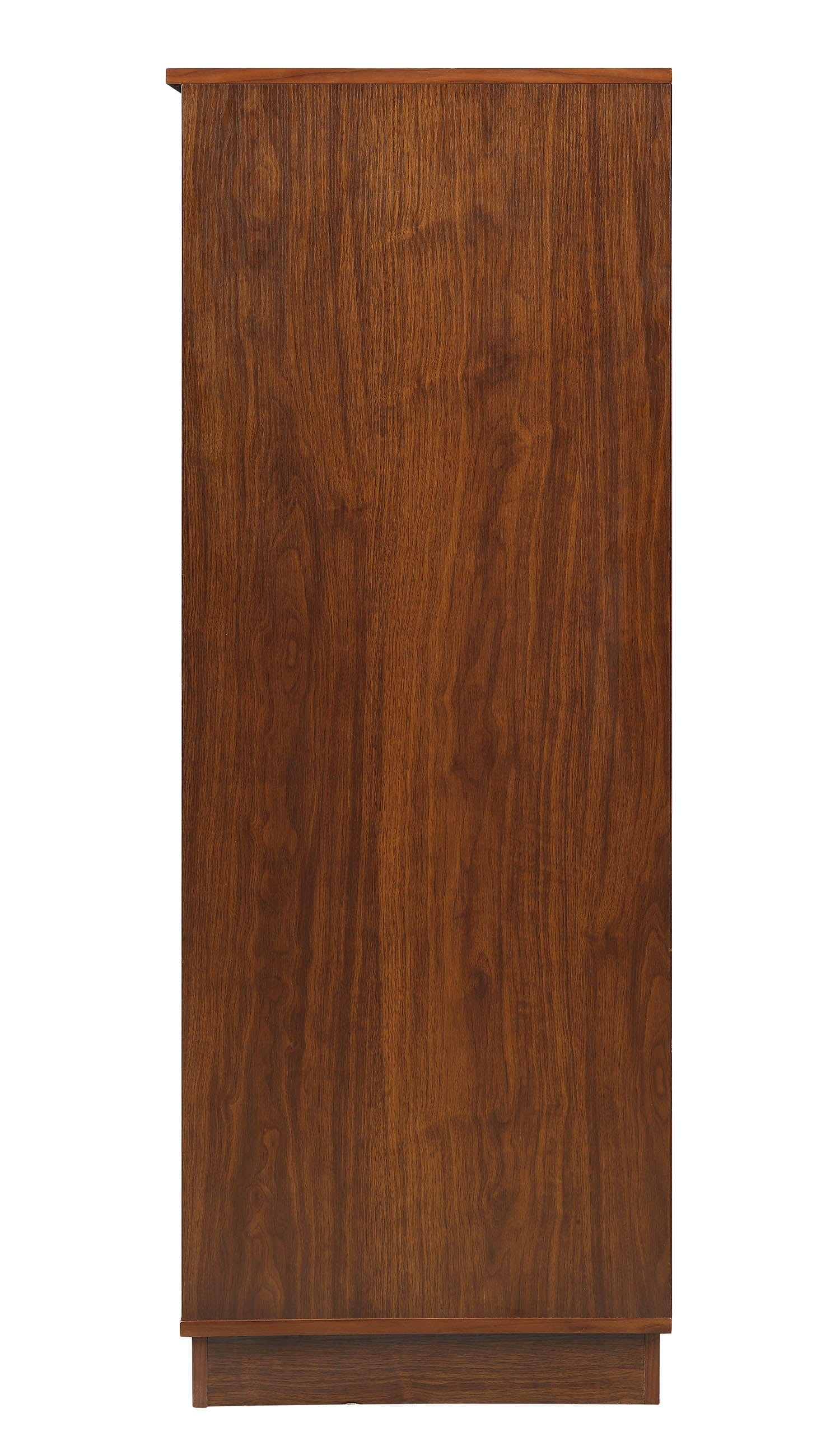 24" Brown Standard Display Stand With Three Drawers - Homeroots - Flyclothing LLC