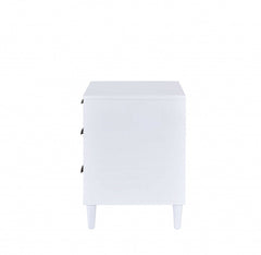 21" Brown Three Drawers Nightstand - Homeroots