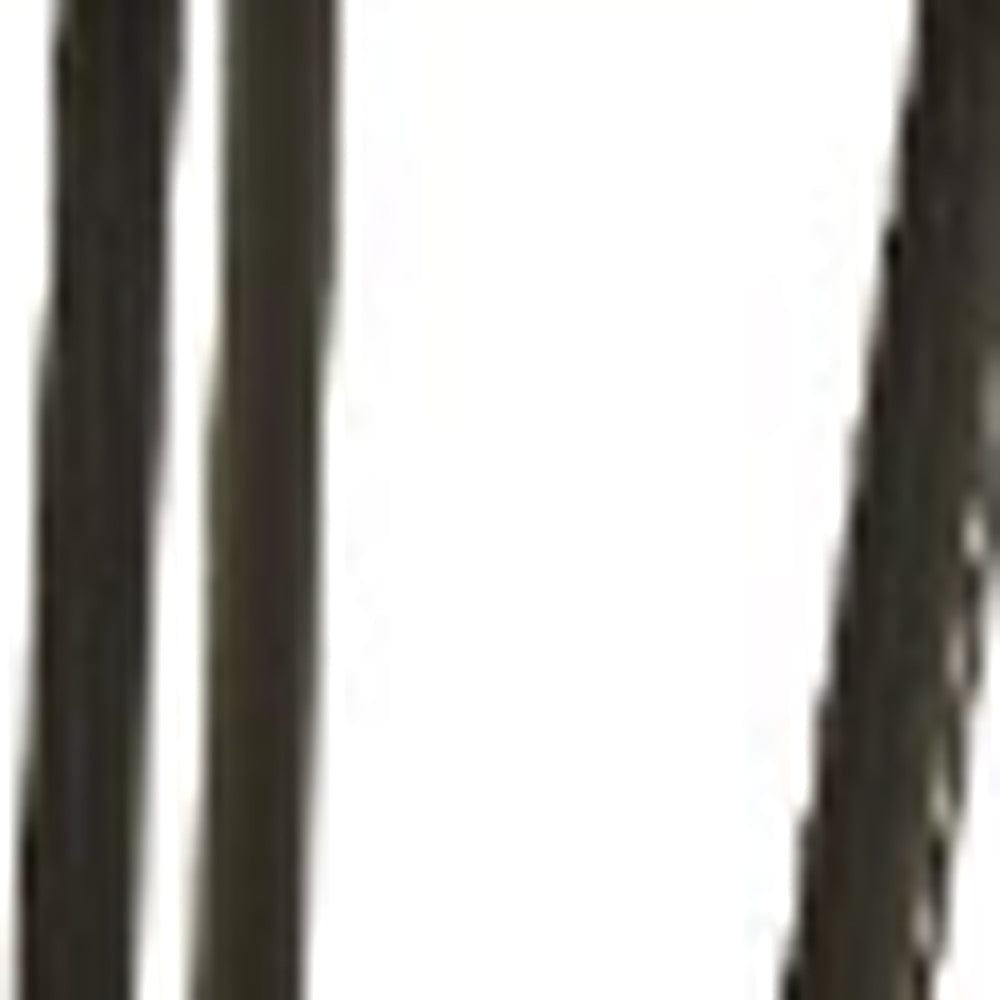 21" White Faux Marble End Table - Homeroots - Flyclothing LLC