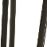 21" White Faux Marble End Table - Homeroots - Flyclothing LLC