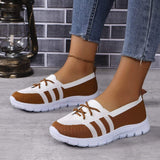 Mesh Contrast Flat Slip-Ons - Trendsi - Flyclothing LLC