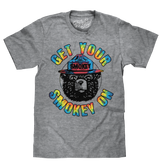 Get Your Smokey On Tie Dye T-Shirt - Gray