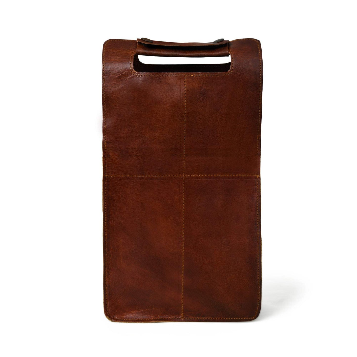 Wine Bottle Leather Cover - Classy Leather Bags - Flyclothing LLC