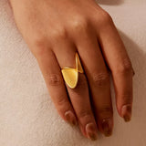 Irregular Twisted Texture Ring - Trendsi - Flyclothing LLC