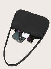 Butterfly Chain Polyester Handbag - Trendsi
