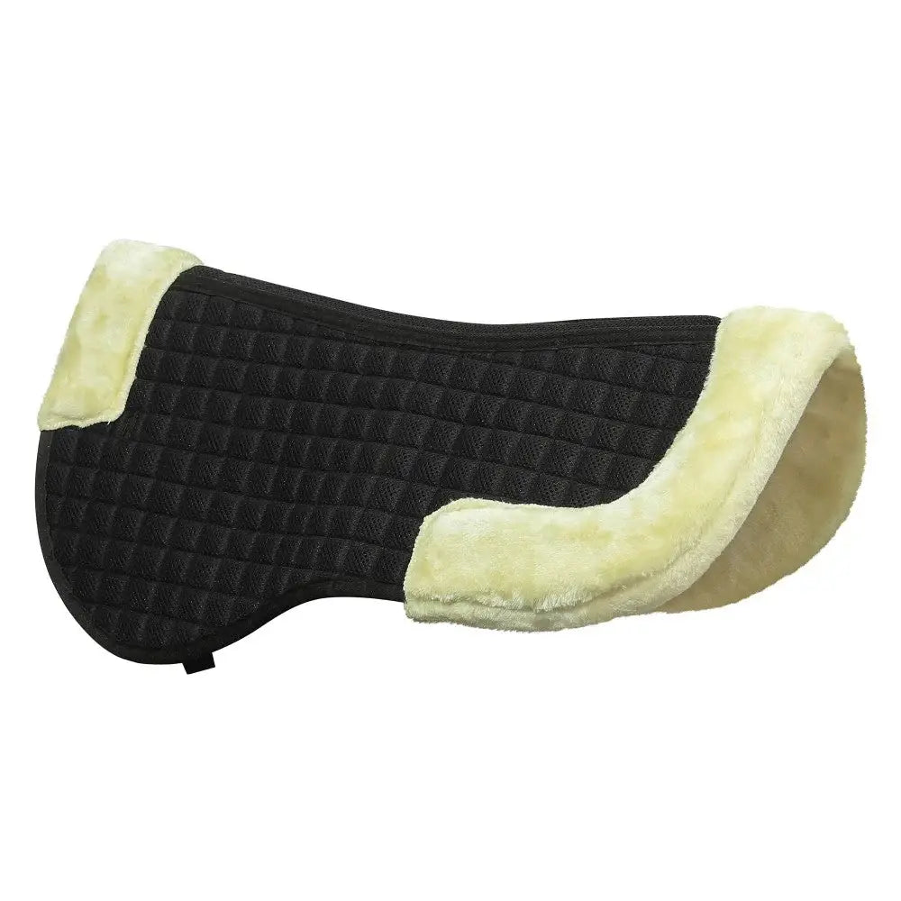 Lettia Coolmax Sherpa Quilted Half Pad w/ Trim - Breeches.com - Flyclothing LLC