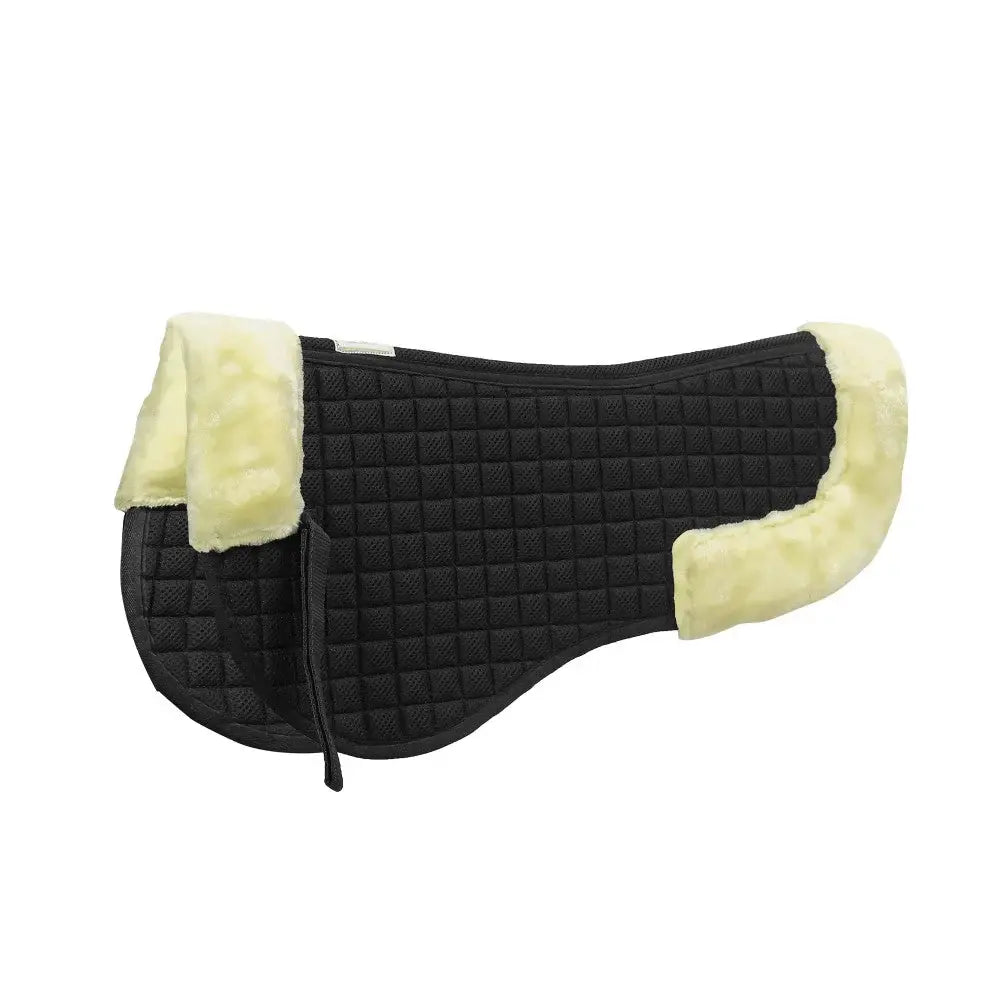 Lettia Coolmax Sherpa Quilted Half Pad w/ Trim - Breeches.com - Flyclothing LLC
