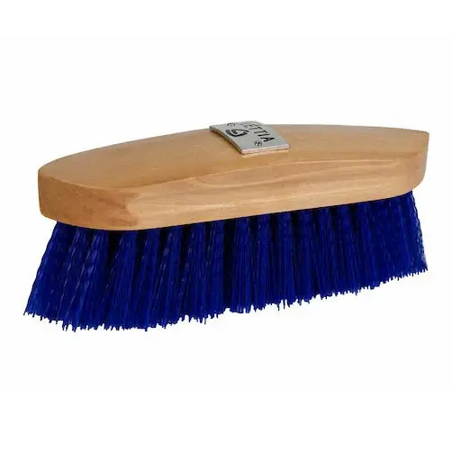 Lettia Plastic Bristle Dandy Brush Wood Back - Breeches.com - Flyclothing LLC