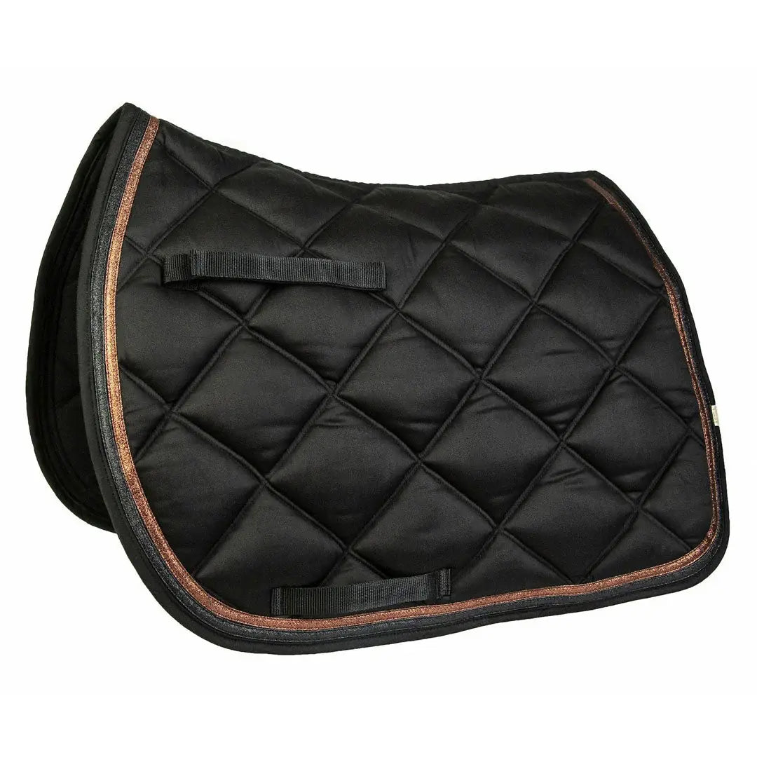 Lettia Rosegold AP Pad Black - Breeches.com - Flyclothing LLC