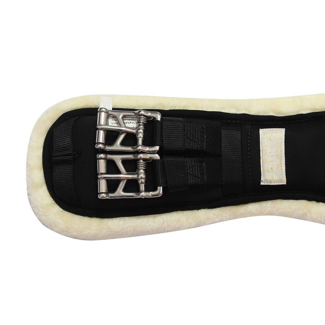 Lettia Memory Foam Dressage Sherpa Fleece Clik Girth - Breeches.com - Flyclothing LLC
