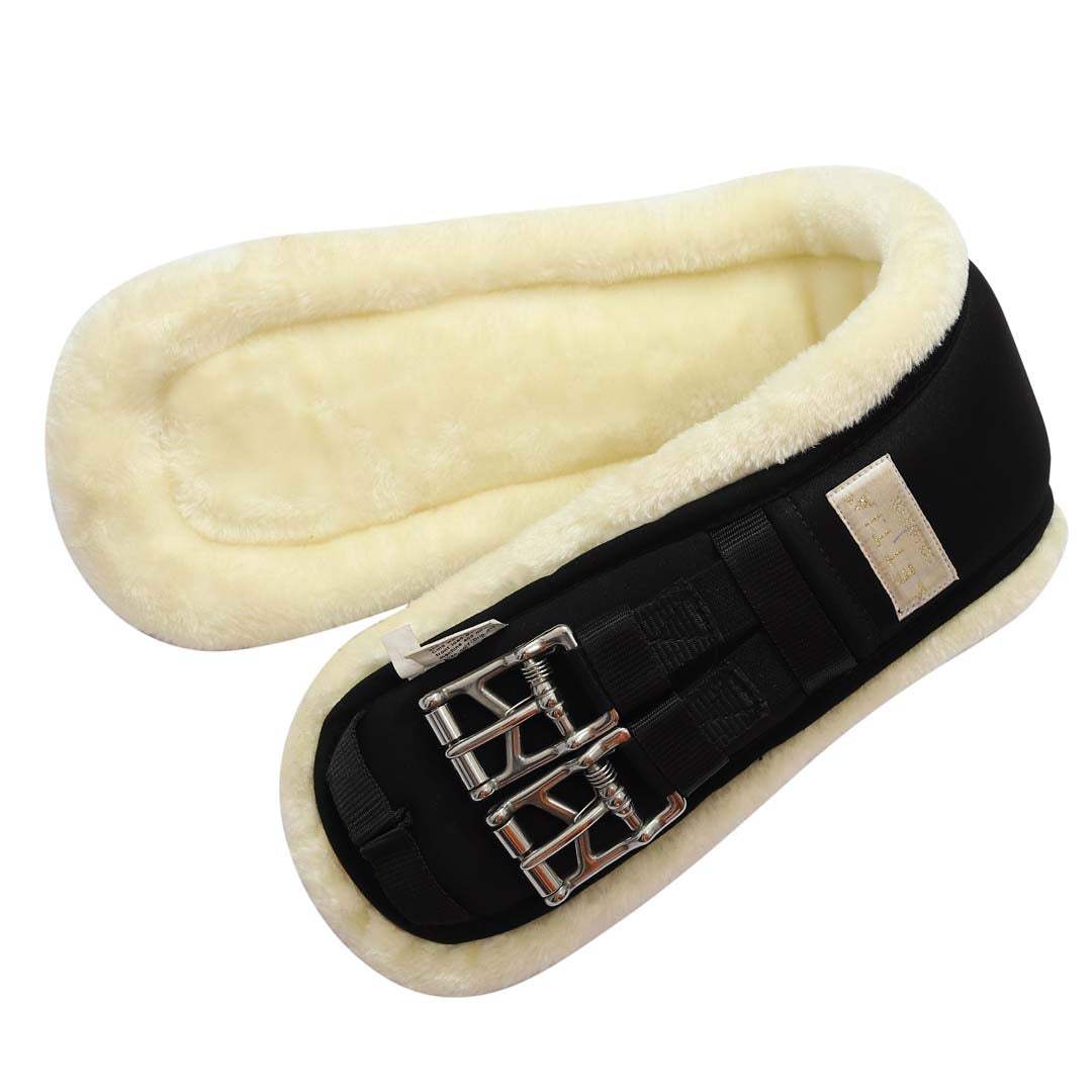 Lettia Memory Foam Dressage Sherpa Fleece Clik Girth - Breeches.com - Flyclothing LLC