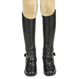Lettia Children's London Leather Half Chaps - Breeches.com - Flyclothing LLC