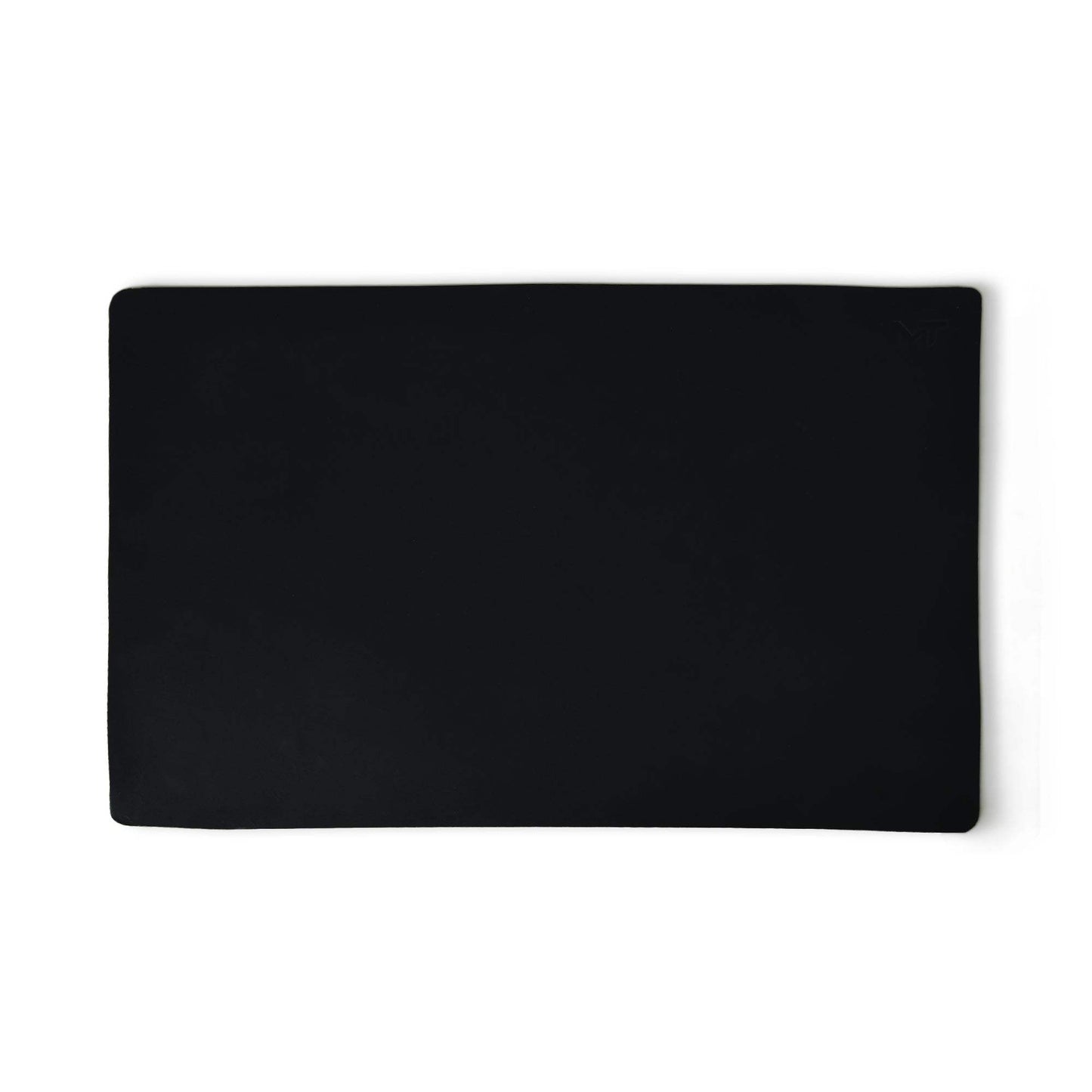 Noir Opulence Black Leather Desk Mat + Mouse Pad - Classy Leather Bags - Flyclothing LLC