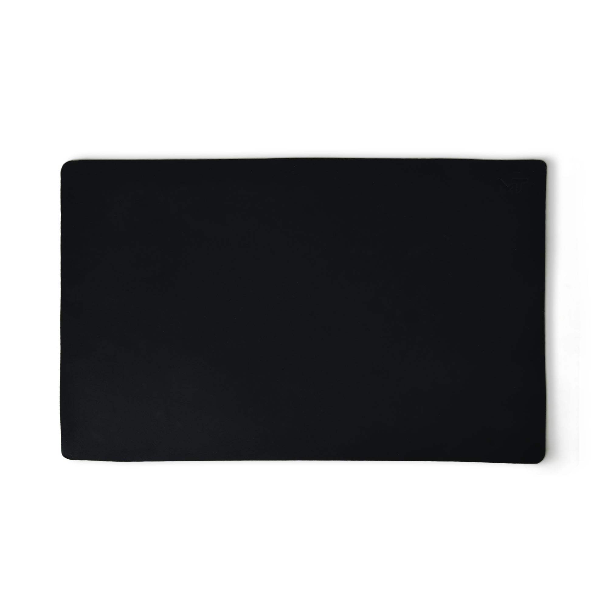 Noir Opulence Black Leather Desk Mat + Mouse Pad - Classy Leather Bags - Flyclothing LLC