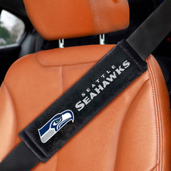 Seattle Seahawks Embroidered Seatbelt Pad - 2 Pieces - Seattle Seahawks