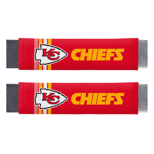 Kansas City Chiefs Team Color Rally Seatbelt Pad - 2 Pieces - Kansas City Chiefs