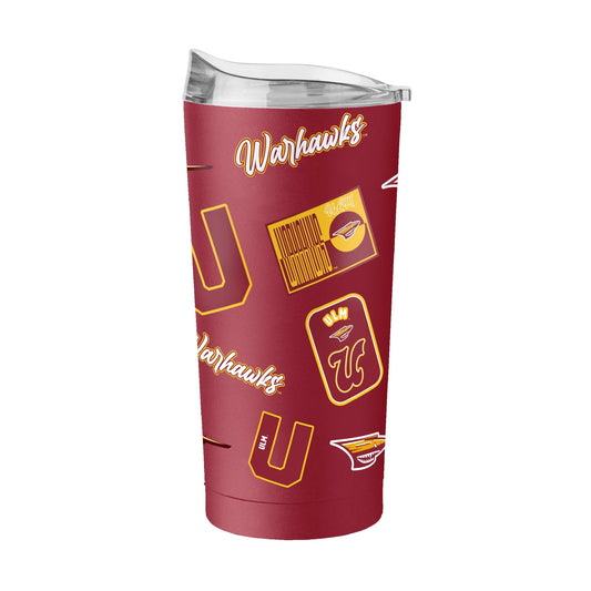 Louisiana Monroe 20oz Dreamweave Powder Coat Tumbler - Logo Brands - Flyclothing LLC