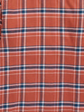 Women's Ely Walker Rust Plaid Flannel Western Snap Shirt - Ely Cattleman