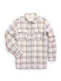 Women's Ely Walker Plaid Flannel Shacket with Sherpa Lining - Ely Cattleman