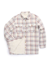 Women's Ely Walker Plaid Flannel Shacket with Sherpa Lining - Ely Cattleman - Flyclothing LLC