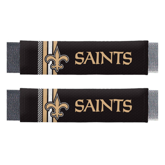 New Orleans Saints Team Color Rally Seatbelt Pad - 2 Pieces - New Orleans Saints