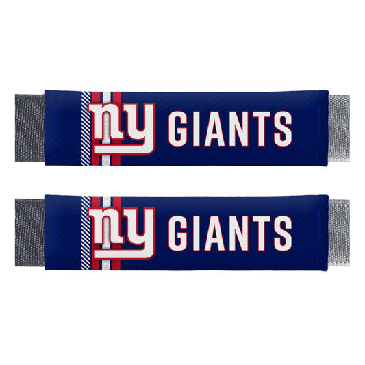 New York Giants Team Color Rally Seatbelt Pad - 2 Pieces - New York Giants